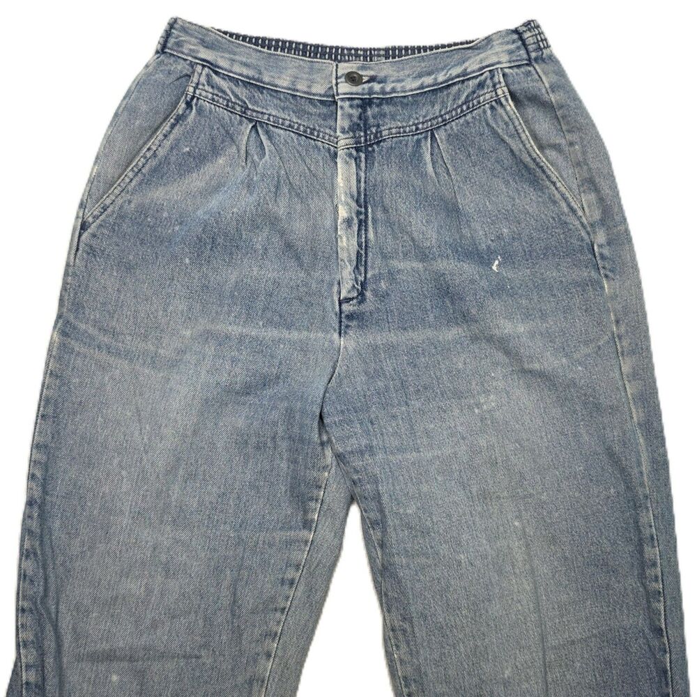 Vintage Levi’s Sportswear 80s Pleated Mom Jeans Women’s 10 Slash Pocket USA